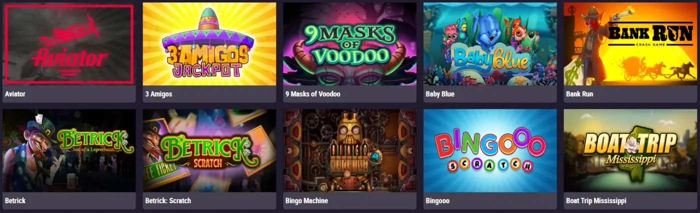 SpinKings24 Casino Games